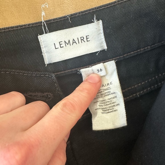 Lemaire SS24 curved jean - Picture 3 of 4